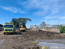 Tumpukan Sampah di Pasar Kramat Jati Sudah Terangkut, Begini Kondisinya