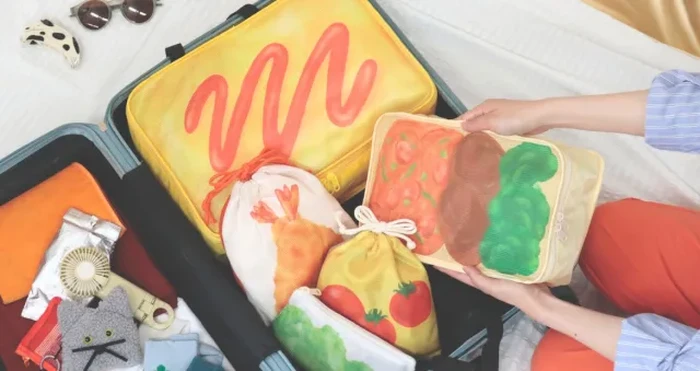 Lucu Banget! Isi Koper Ini 'Disulap' Jadi Bento ala Jepang