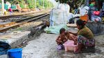 Penataan Bantaran Rel Senen Dimulai, 324 Unit Hunian Dibangun