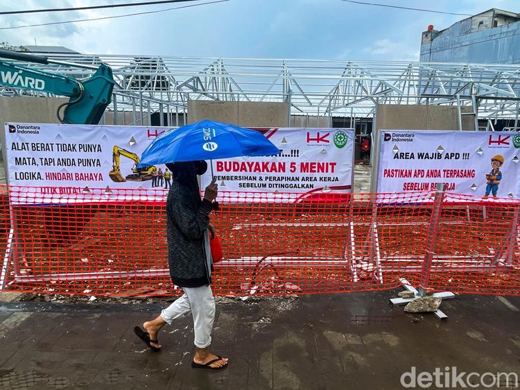 Penataan Bantaran Rel Senen Dimulai, 324 Unit Hunian Dibangun