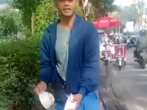 Preman yang Viral Palak Pedagang Bubur hingga Pecahkan Mangkuk Ditangkap