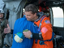 Video: Momen Awak Artemis II Tiba di Houston Usai Keliling Bulan