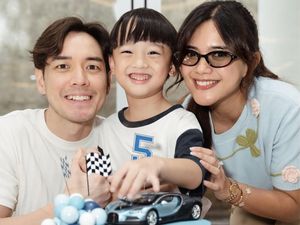 Momen Kebersamaan Audi Marissa-Anthony Xie Saat Ultah Anak