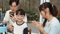 Kebahagiaan Audi Marissa dan Anthony Xie saat merayakan ulang tahun anak. (Foto: dok Instagram anzelmaverick)