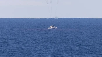 Misi 10 hari mengelilingi Bulan ini berhasil kembali ke Bumi pukul 07.07 WIB Sabtu (11/4/2026). Foto: NASA