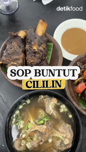 Video Sop Buntut Empuk dan Konro Bakar Smokey Sedap di Jaksel