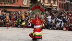 Festival Biska Jatra Hidupkan Tradisi Kuno di Jantung Kathmandu