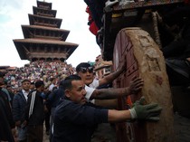 Festival Biska Jatra Hidupkan Tradisi Kuno di Jantung Kathmandu