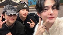 Hwall Reuni sama Eric dan Sunwoo THE BOYZ!