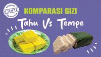 Infografis: Komparasi Gizi Tahu Vs Tempe, Mana Lebih Unggul?