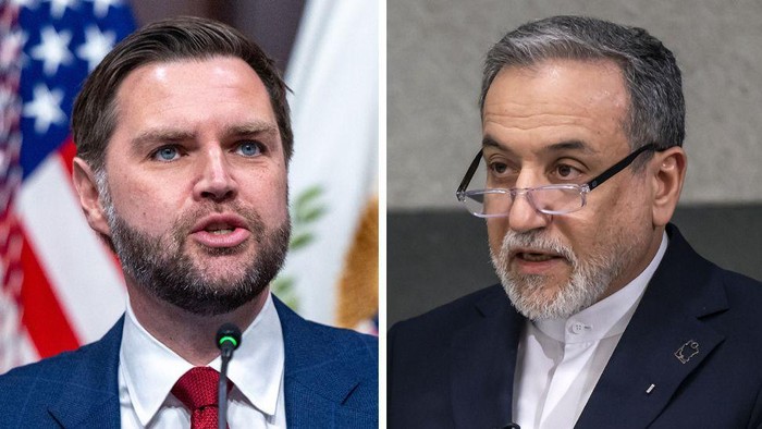 Wakil Presiden AS, JD Vance, akan memimpin delegasi AS dalam perundingan di Islamabad, sementara laporan menyebutkan Menteri Luar Negeri Iran, Abbas Araghchi, akan ikut dalam delegasi Iran. (Getty Images/Reuters)