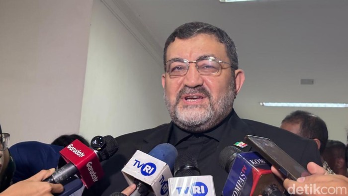 Duta Besar Republik Islam Iran untuk Indonesia, Mohammad Boroujerdi. (Brigitta/detikcom)