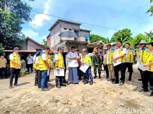 Menteri PU Tinjau Pembangunan Sumur Bor di Desa Oro-Oro Ombo Nganjuk