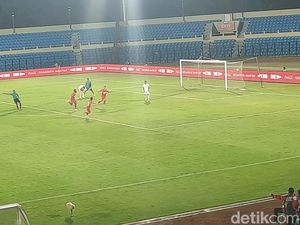 Babak Pertama Persijap Unggul 2-0 Atas Bhayangkara FC