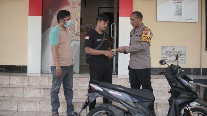 Motor kembali ke tangan pemiliknya