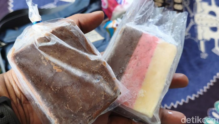 Penampakan es krim Karimata di Jalan Karimata nomor 44, Kelurahan Karangtempel, Kecamatan Semarang Timur, Kota Semarang, Sabtu (11/4/2026).