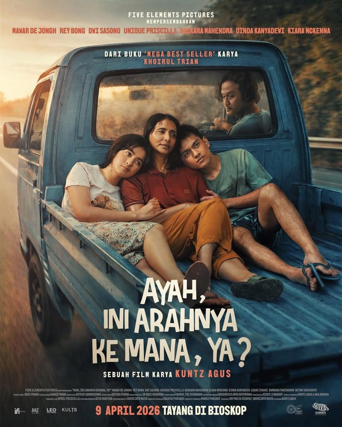 Poster film Ayah Ini Arahnya Ke Mana Ya?. 