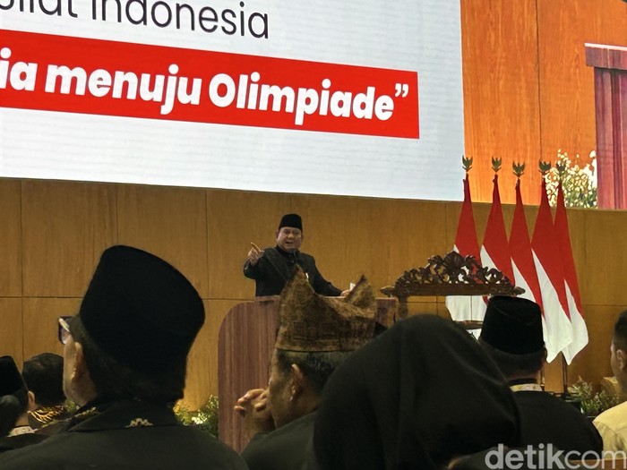 Prabowo Subianto di Munas XVI PB Ikatan Pencak Silat Indonesia (IPSI)