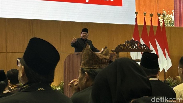 Prabowo Subianto di Munas XVI PB Ikatan Pencak Silat Indonesia (IPSI)