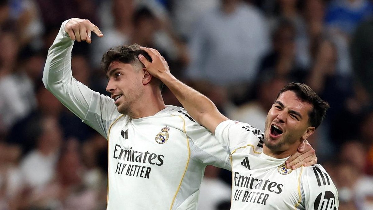 Real Madrid malah memble di 20 pertandingan terakhir LaLiga. (REUTERS/Gonzalo Fuentes)