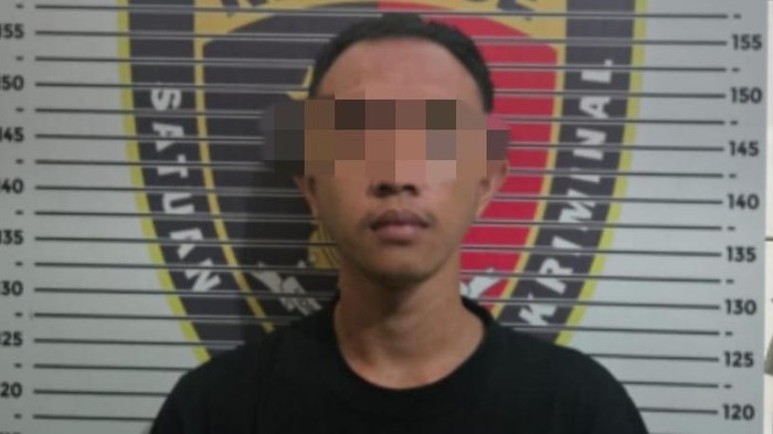 Tampang pelaku penusukan di Lubuklinggau yang dtangkap polisi