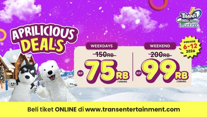 Di tengah kebutuhan akan pengalaman liburan yang berbeda, Trans Snow World Surabaya hadir sebagai solusi terbaik untuk kamu yang ingin merasakan sensasi musim dingin tanpa harus ke luar negeri.