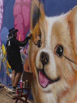 Batam Jadi Pusat Seni Jalanan Dunia, 25 Seniman Ramaikan Graffiti Festival 2026