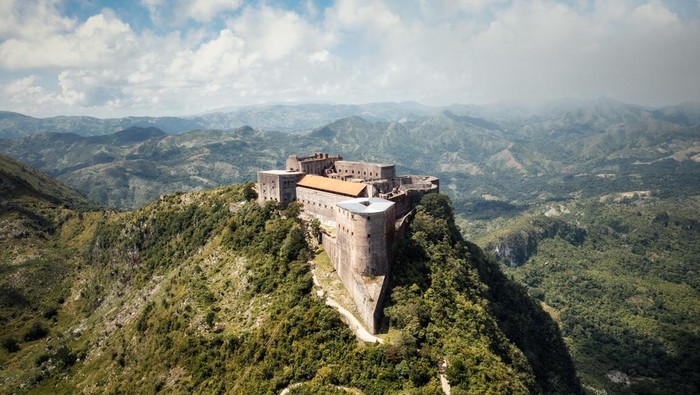 Benteng Laferriere di Haiti utara