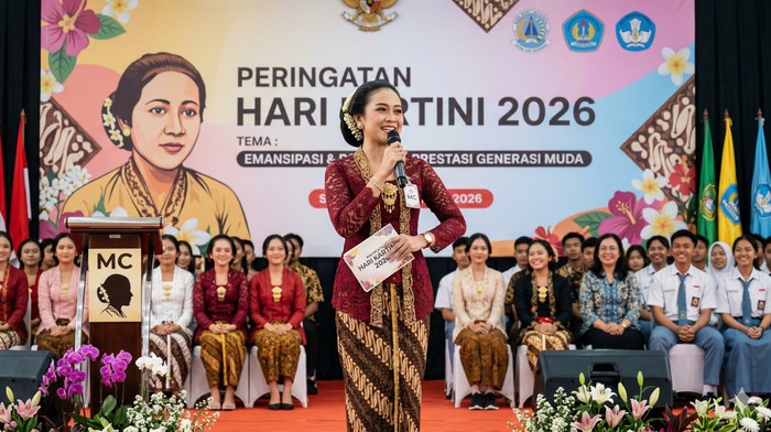 Contoh teks MC acara Hari Kartini 2026 di sekolah dan umum