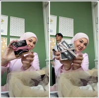 Tak hanya dari Giorgio Armani, Syifa juga memberikan beberapa produk makeup dari merek mewah Chanel hingga Make Over. Foto: Instagram/@thebridedept