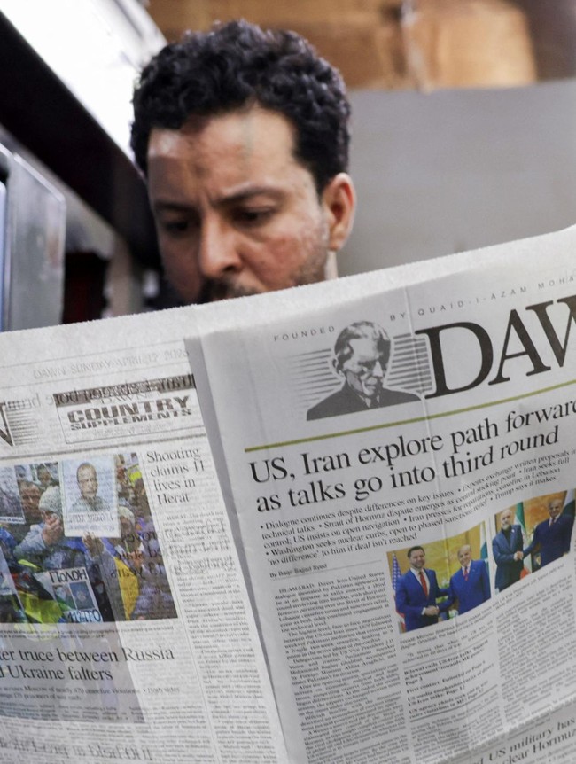 Isu Damai AS-Iran Ramaikan Halaman Depan Media Pakistan