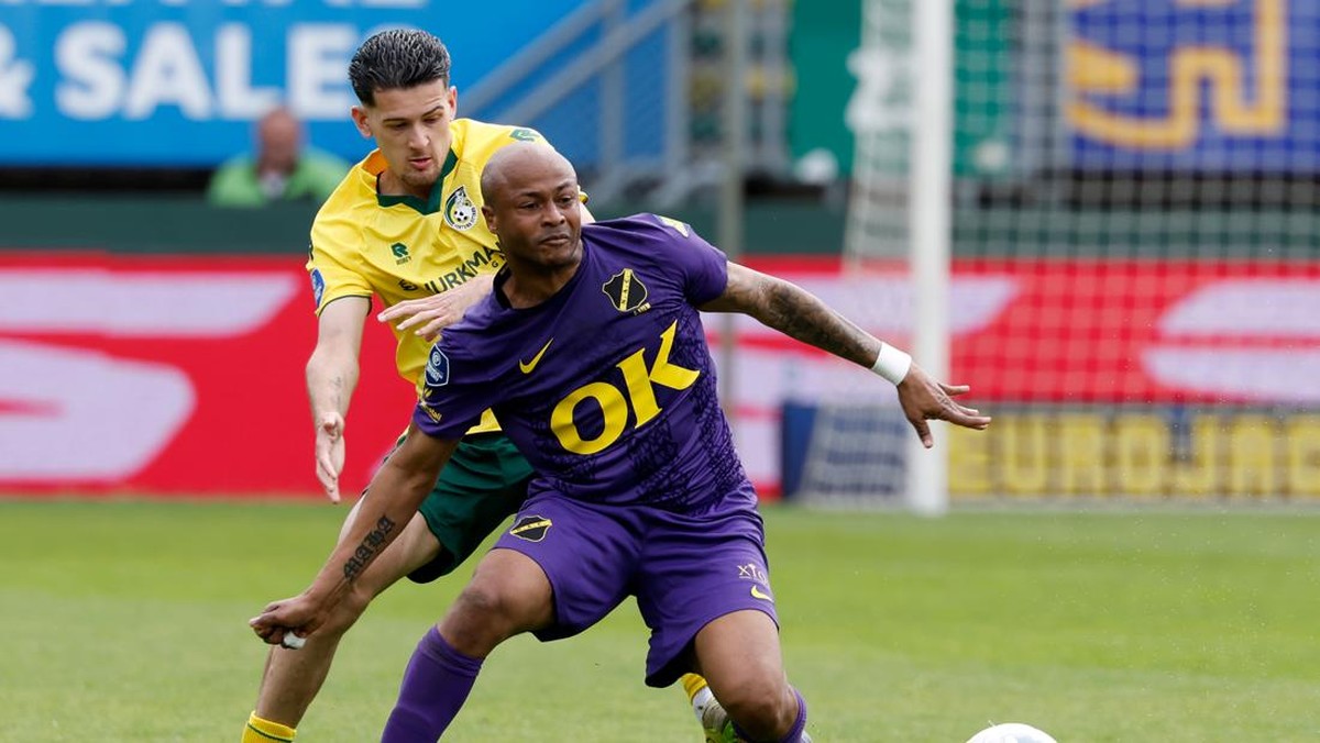 Justin Hubner di laga Fortuna Sittard vs NAC Breda. (Foto: Getty Images/Soccrates Images)