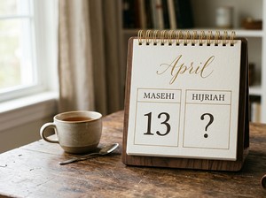 Tanggal Hijriah Hari Ini 13 April 2026, Cek Konversi Selengkapnya di Sini!