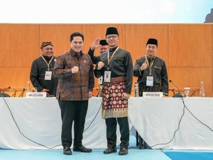 Sugiono Jadi Ketum PB IPSI, Erick Thohir Siap Kawal Pencak Silat Mendunia