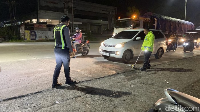 Lokasi kecelakaan di Jalan Pantura Semarang-Kendal, Kecamatan Ngaliyan, Kota Semarang, Minggu (12/4/2026).