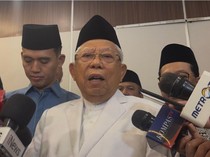 Usai Ziarah Makam Pendiri NU, Maruf Amin Berharap Muktamar ke-35 Berjalan Lancar