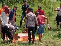 Mayat Pria dengan Leher Tergorok Gegerkan Warga Jombang