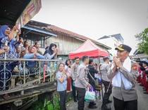Warga Apresiasi Bantuan Bedah Rumah Polda Sumsel Jelang Hari Bhayangkara