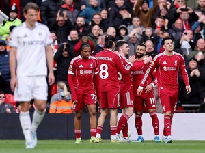 Liverpool Vs Fulham: Si Merah Kalahkan The Cottagers 2-0