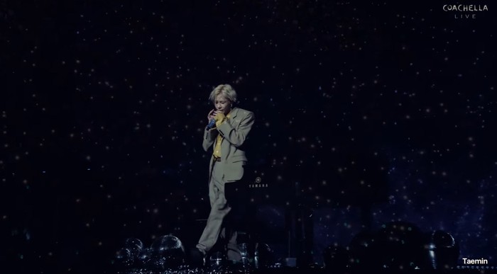 Taemin debut di Coachella 2026 pada Sabtu (11/4) waktu California.