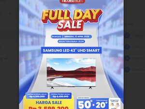 LED 43 UHD Smart TV Diskon Gede di Transmart Full Day Sale