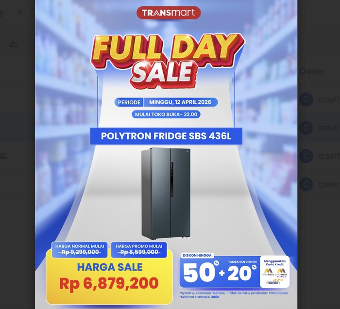 Transmart Full Day Sale