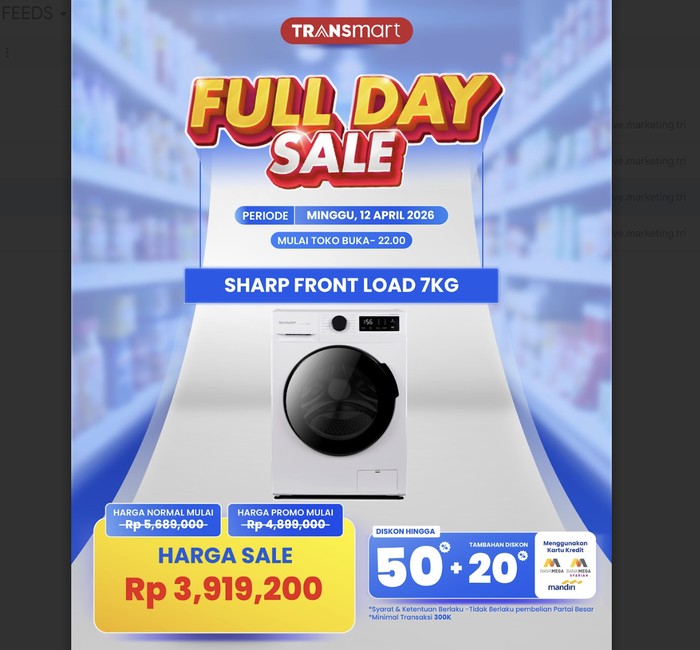 Transmart Full Day Sale