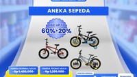 Serbu! Aneka Sepeda Diobral Murah di Transmart Full Day Sale