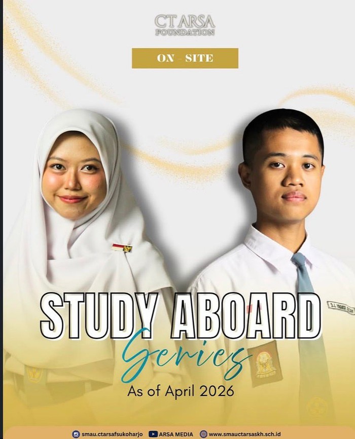 Alya dan Nazril dari SMA CT Arsa Sukoharjo Diterima di Kampus Aussie-Belanda