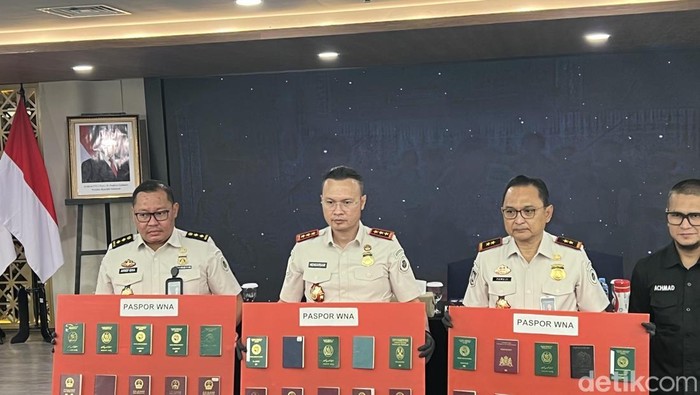 Dirjen Imigrasi Hendarsam Marantoko. (Adhfar Aulia Syuhada/detikcom)