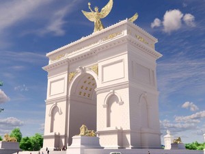 Sempat Tuai Penolakan, Gapura Kemenangan Trump Segera Dibangun!
