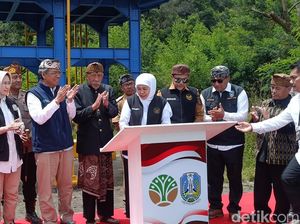 Pesan Gubernur Khofifah Saat Groundbreaking Jalur Lingkar Kaldera Tengger
