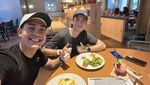 Potret Jerome Polin Mukbang Sushi Bareng Haruka hingga Makan Bersama Keluarga