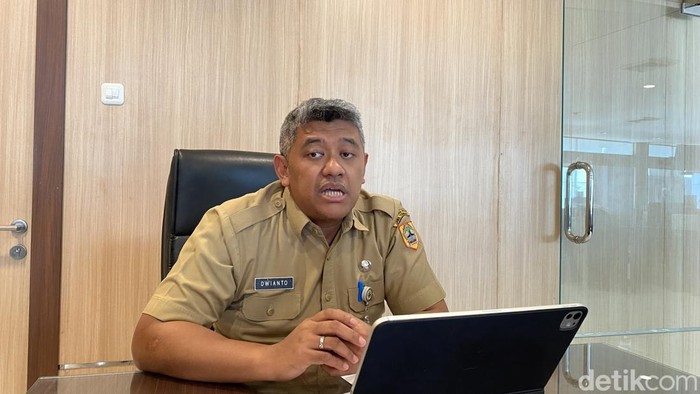 Kabid Anggaran Badan Pengelola Keuangan dan Aset Daerah (BPKAD) Provinsi Jateng, Dwianto Priyonugroho di Kantor BPKAD Jateng, Kecamatan Semarang Selatan, Kota Semarang, Senin (12/4/2026).